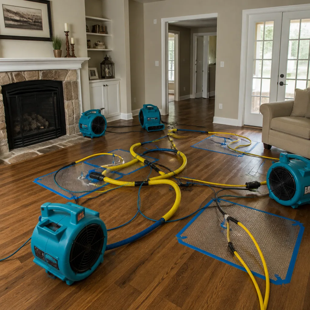 Water damage drying